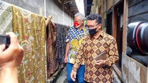 Arsitektur Kampung Batik Kauman Lorong-lorong estetik di Kampung Batik Kauman Solo