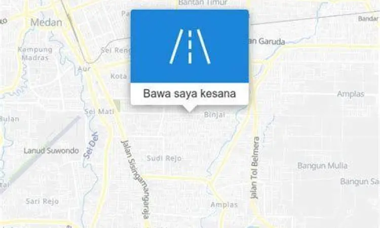 Lokasi Strategis Nibung Raya Peta lokasi strategis Jalan Nibung Raya Medan