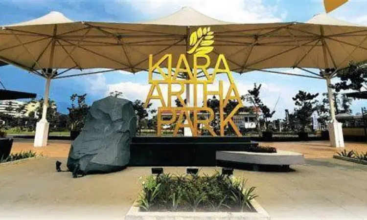 Kampoeng Korea Kiara Artha Park Arsitektur tradisional Korea di area Kampoeng Korea Bandung
