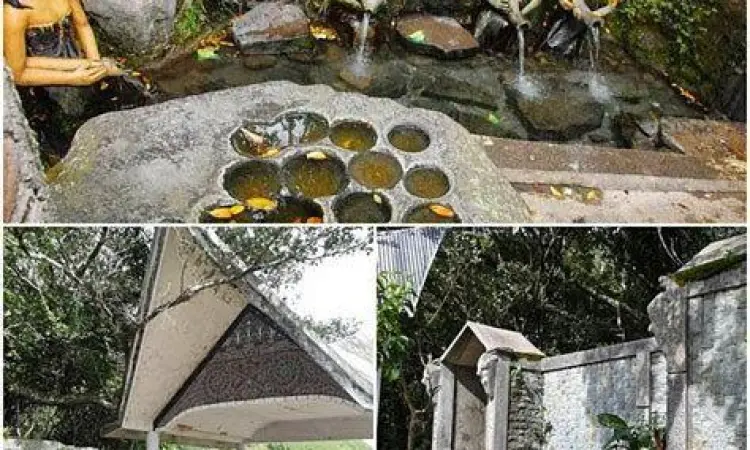 Situs pemandian Aek Sipitu Dai di Samosir