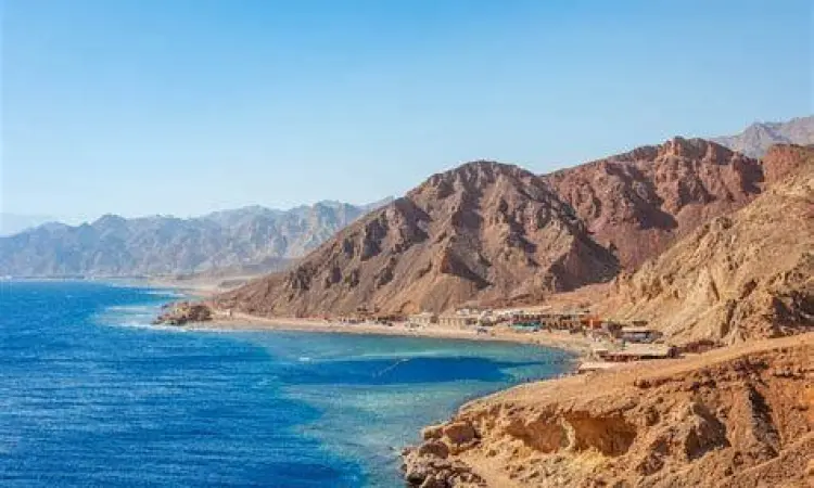Semenanjung Sinai Mesir Pemandangan alam Semenanjung Sinai di Mesir