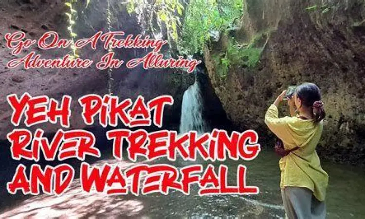 Jalur Trekking Yeh Pikat Jalur trekking menuju Yeh Pikat Waterfall