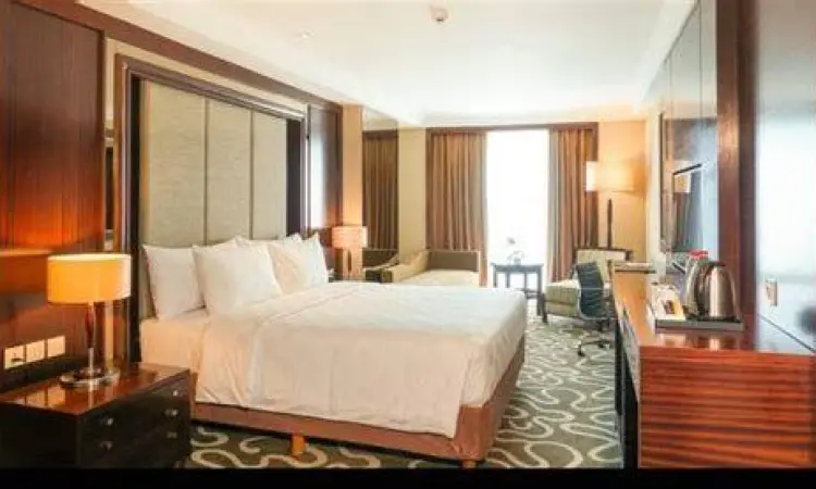 Interior Kamar Karantina Interior kamar hotel karantina bintang lima di Jakarta