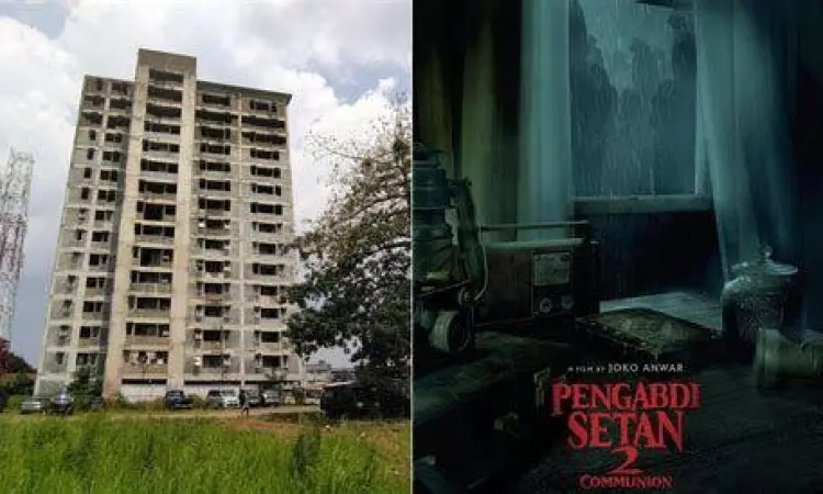 Lokasi syuting rumah susun Pengabdi Setan 2