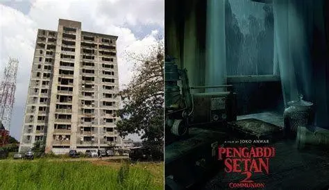 Latar Tempat Pengabdi Setan 2 Lokasi syuting rumah susun Pengabdi Setan 2
