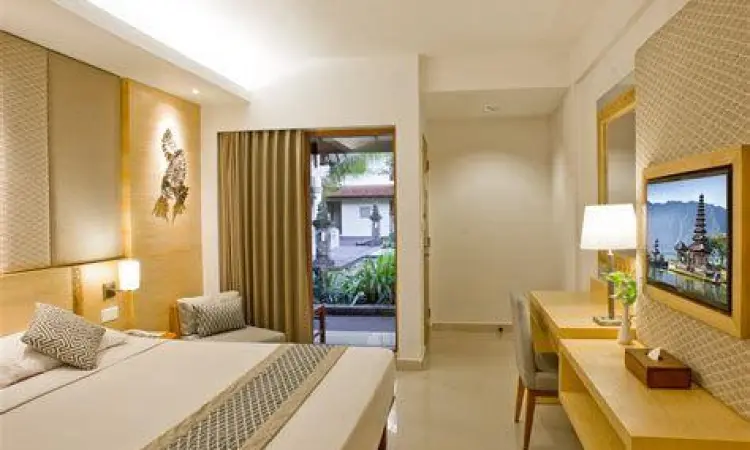 Interior kamar nyaman di Bali Rani Hotel