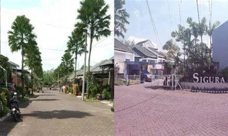 Fasilitas umum di sepanjang jalan Sigura Gura