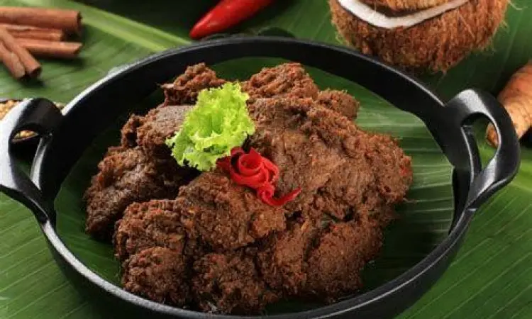 Rendang Minangkabau yang lezat