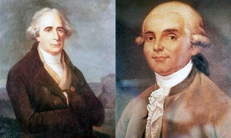 Montgolfier Bersaudara Potret Joseph dan Etienne Montgolfier