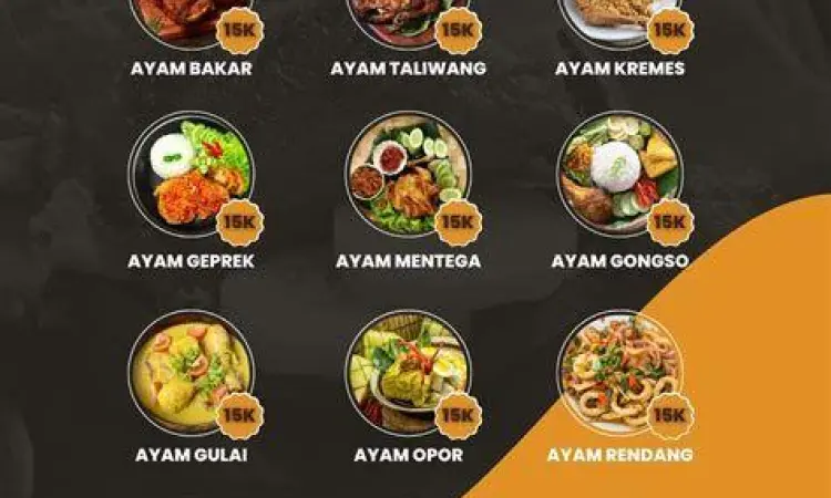 aneka masakan nusantara untuk makan bersama