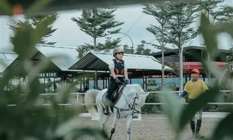 Wisata Berkuda Lembang Aktivitas berkuda di Ganesha Equestrian Taman Lembah Dewata