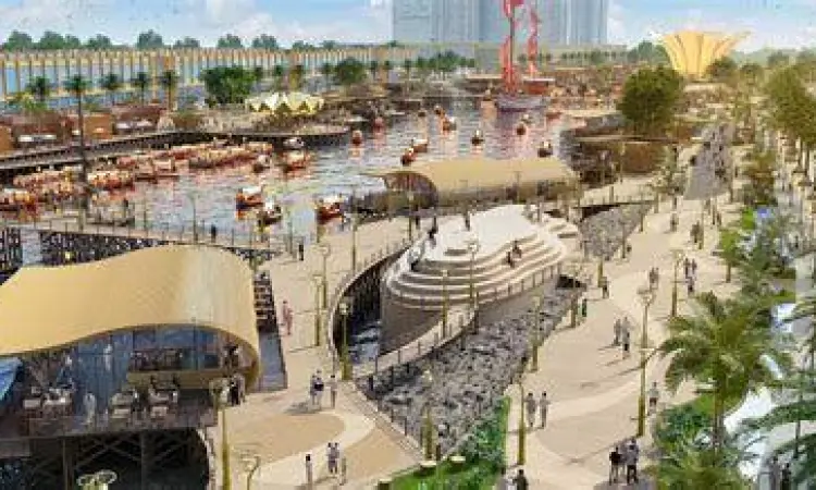 Arsitektur bergaya Eropa di Batavia PIK Golf Island