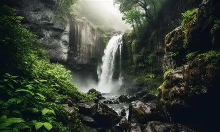 Pemandangan alam sekitar wilayah Jonggol yang asri
