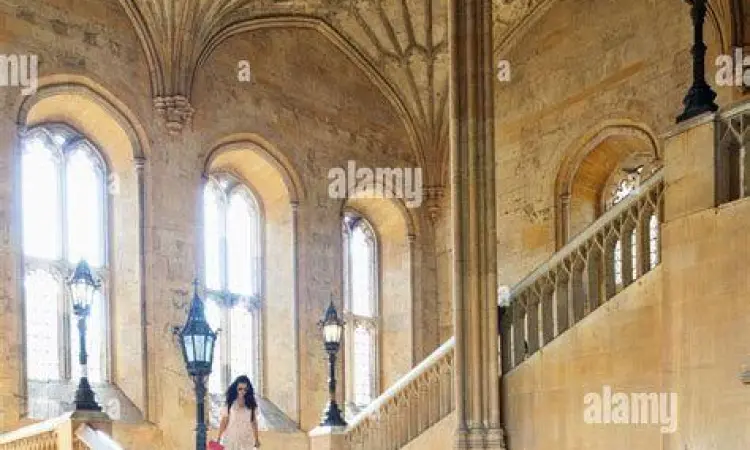 Great Hall Staircase Oxford Tangga Christ Church Oxford lokasi sekolah Hogwarts asli