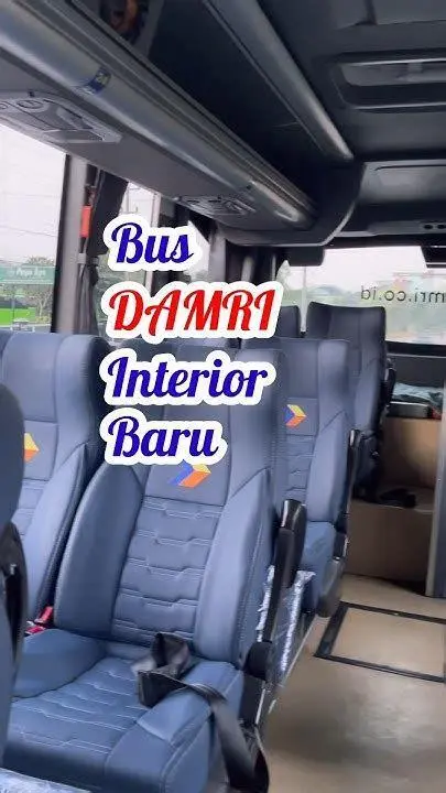 Interior Bus Damri Bandara Interior bus damri soekarno hatta yang nyaman