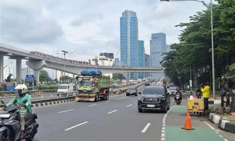 Lalu Lintas Jakarta Selatan Kemacetan lalu lintas di Jakarta Selatan