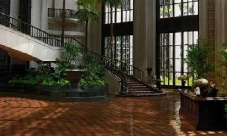 Lobi Sampoerna Strategic Square Interior lobi mewah Sampoerna Strategic Square