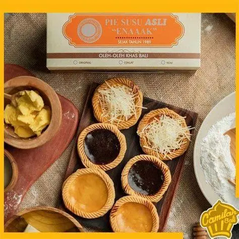 Pie Susu Bali Kotak pie susu khas bali yang tertata rapi