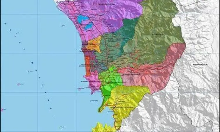 Geografi Kota Padang peta geografis dan pesisir kota padang