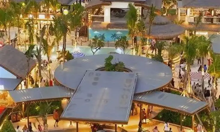 Pemandangan lanskap Aloha Pasir Putih PIK 2