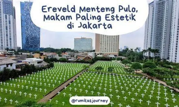 Ereveld Menteng Pulo Pemandangan makam kehormatan Belanda di TPU Menteng Pulo