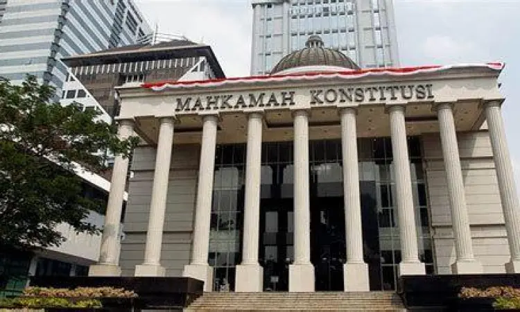 Interior museum Pusat Sejarah Konstitusi di dalam gedung MK