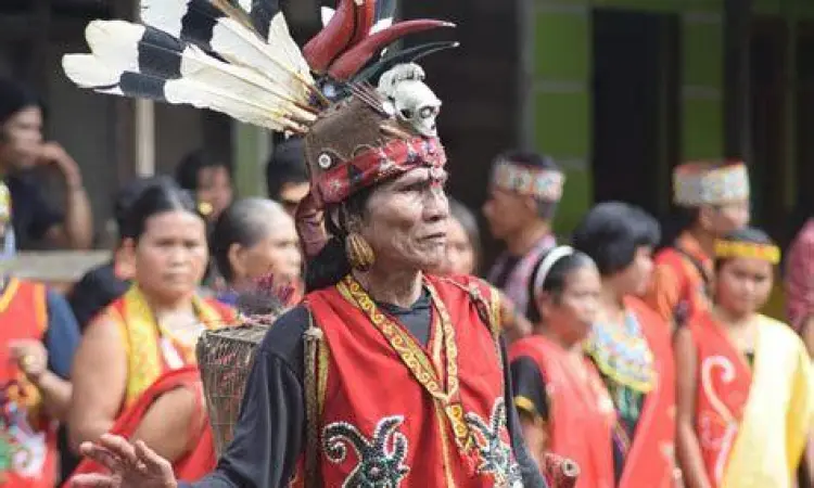 Upacara Tiwah Dayak Prosesi sakral upacara Tiwah suku Dayak di Kalimantan