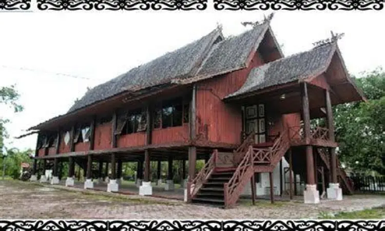 Rumah Betang Kalimantan Arsitektur Rumah Betang khas Dayak
