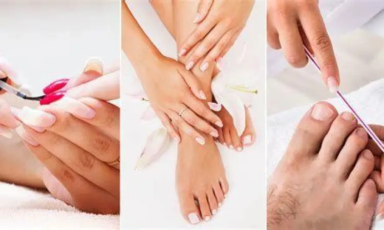 Manicure Pedicure Higienis Layanan manicure dan pedicure di salon wanita terdekat yang higienis
