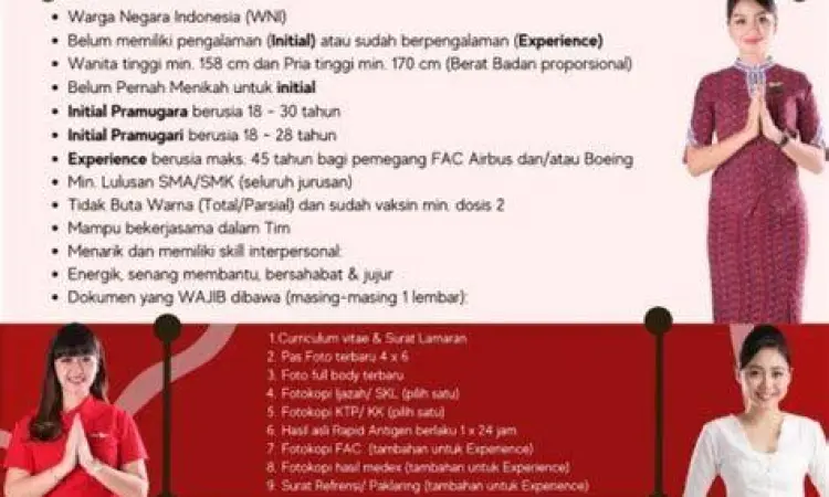 suasana seleksi lion air pramugari