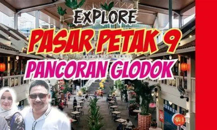 Pasar Petak 9 Pedagang di pasar tradisional Petak 9 Glodok