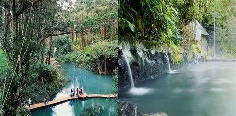 Wisata Alam Terpopuler Tegal Interaksi wisatawan di Curug Putri Tegal