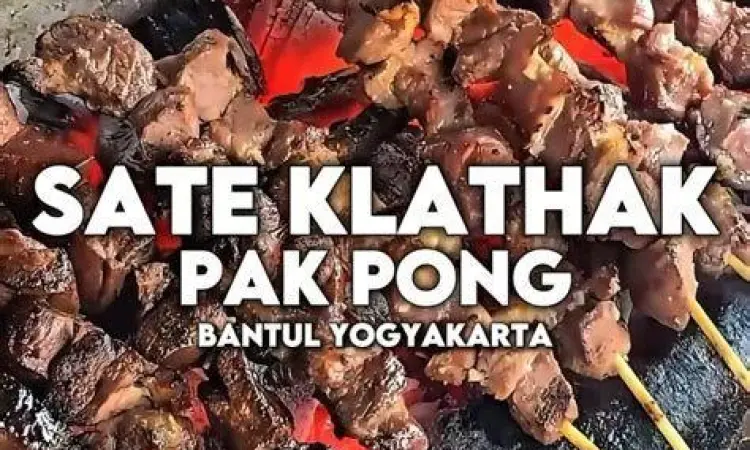 Sate Klatak Bantul Sajian sate klatak khas Bantul yang menggugah selera
