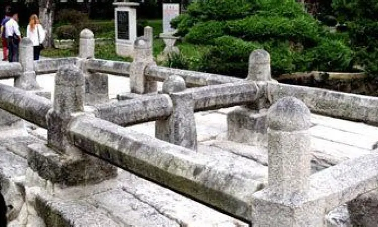 Jembatan Sonjuk di Kaesong sebagai situs bersejarah penting