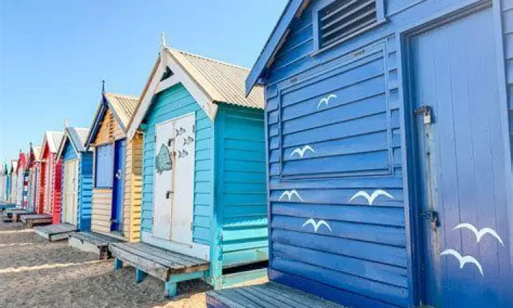 Bathing Boxes Era Victoria Sejarah Bathing Boxes di Brighton Beach Melbourne