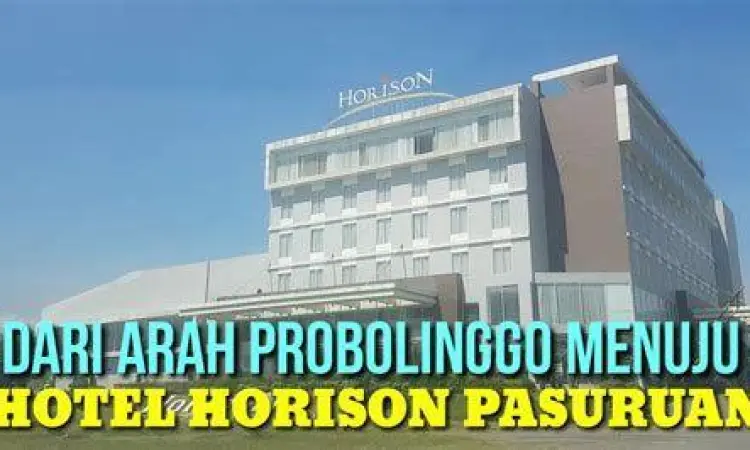 Lobi luas Hotel Horison Pasuruan dengan desain modern