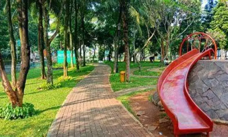 Jogging Track Taman Menteng Bintaro jalur jogging di taman menteng bintaro