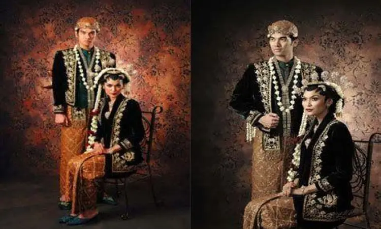 Busana Ningrat Jawa Pakaian adat bangsawan Jawa keraton