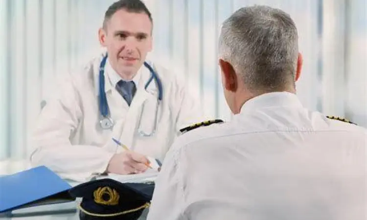 Tes kesehatan calon pilot pesawat tempur