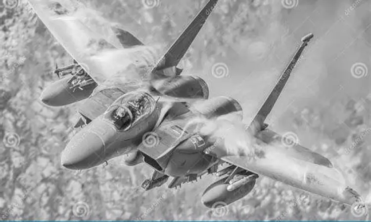 Pesawat tempur melakukan manuver high-G