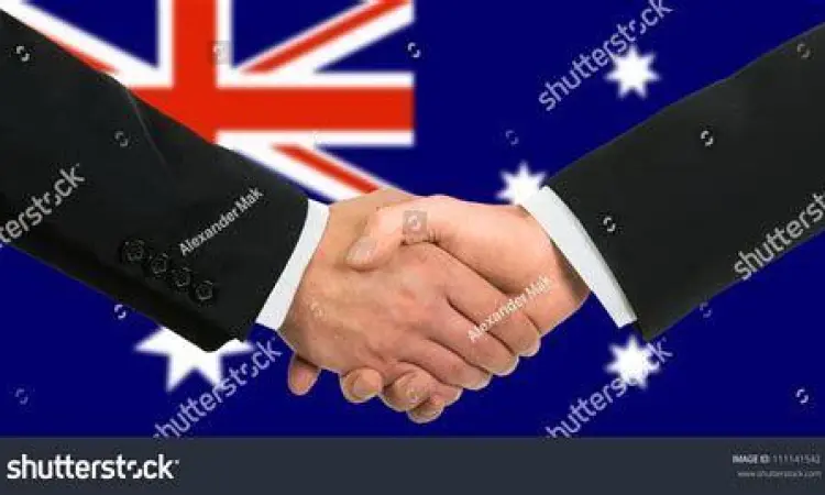 Jabat Tangan di Australia Etiket jabat tangan profesional di Australia
