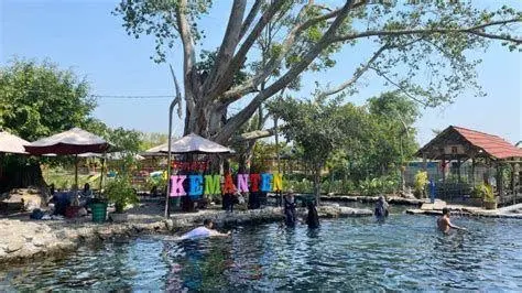 Wisata Mata Air Alami Kejernihan air di pemandian alam Indonesia