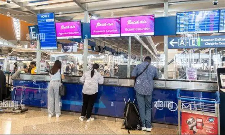 Konter Check-in Batik Air