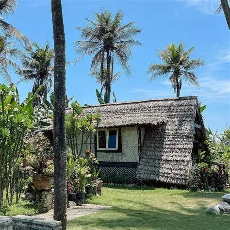 Interior Kamar Pondok Bambu Rangdo Interior kamar kayu dan bambu di Pondok Bambu Rangdo