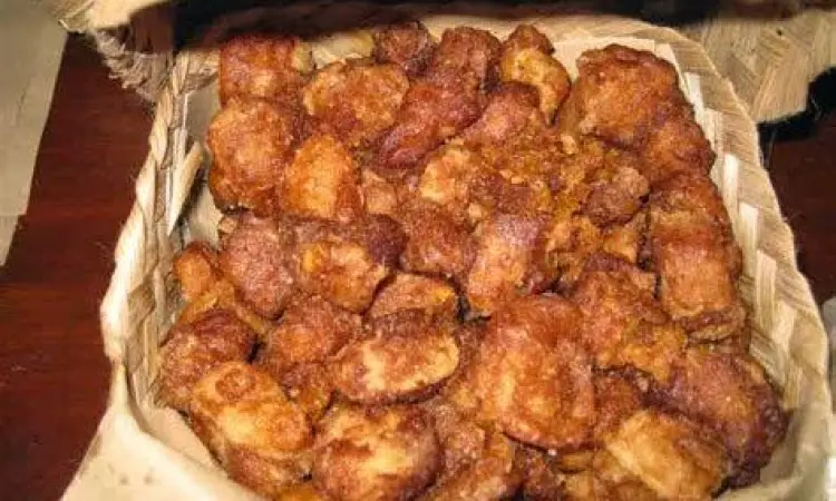 Kemasan besek tradisional getuk goreng