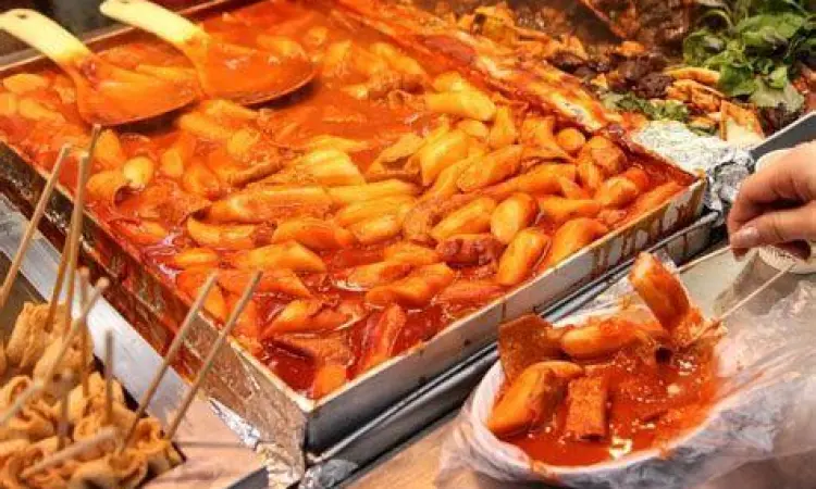 Jajanan kaki lima korea di bandung