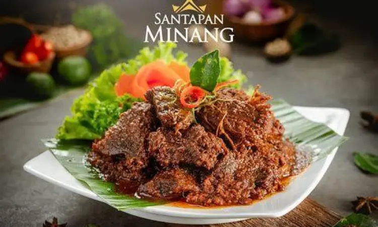 Rendang daging sapi otentik Sumatera Barat