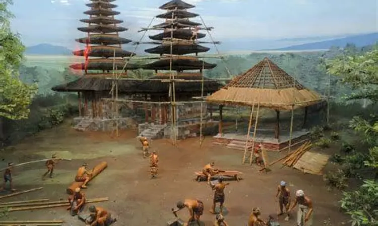 Koleksi diorama sejarah dalam monumen bajra sandhi
